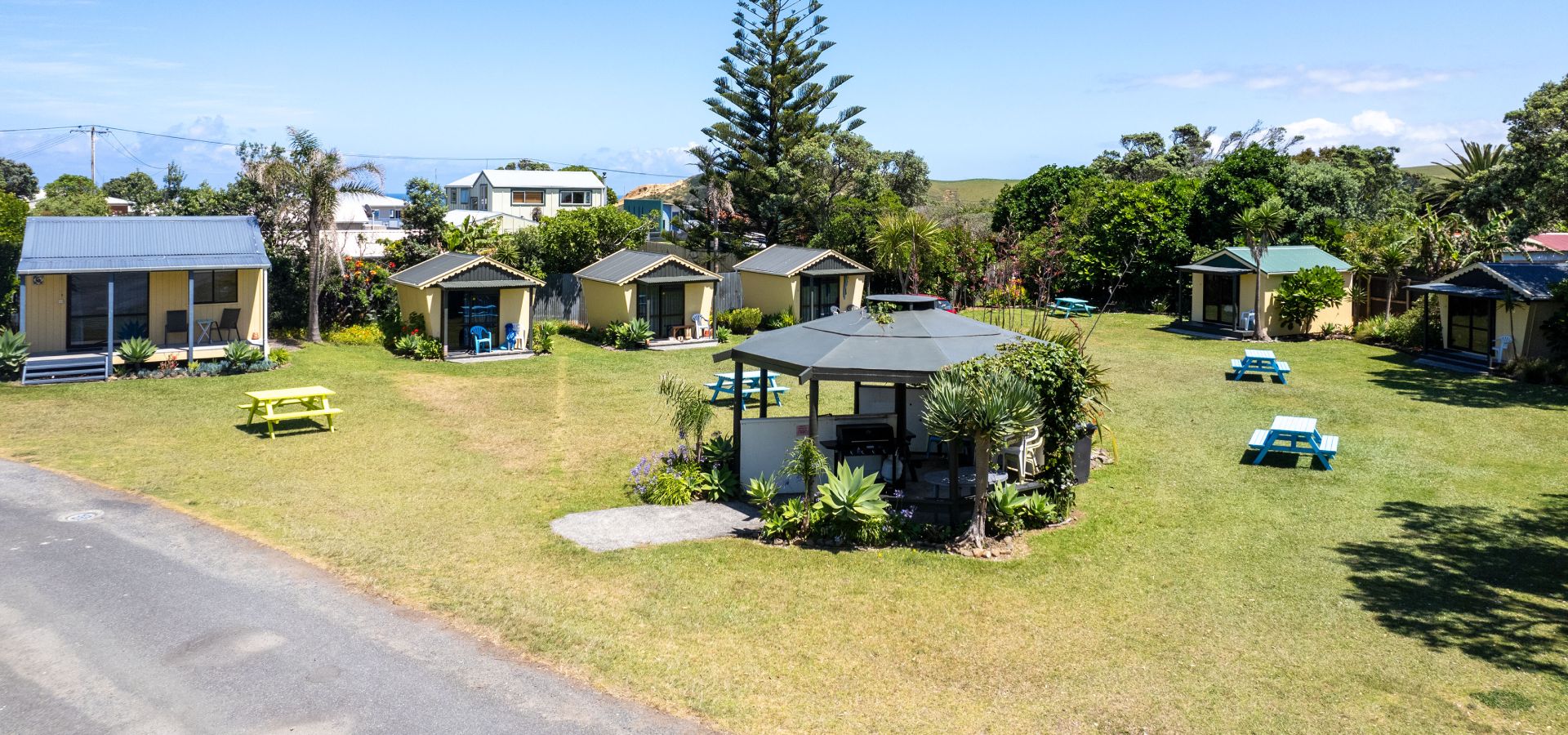 camping ground at Baylys Beach