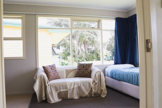 Cabin #2 - sofa and single bed